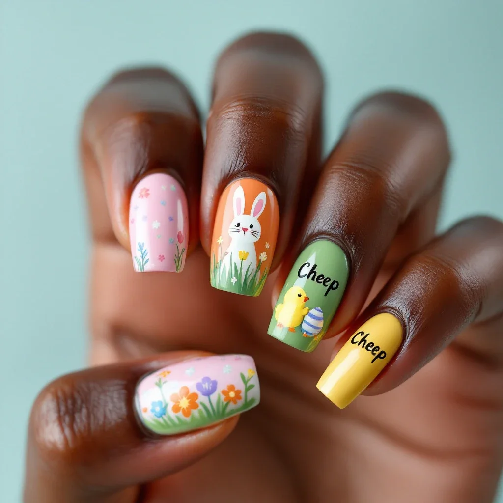 Nail design example 1